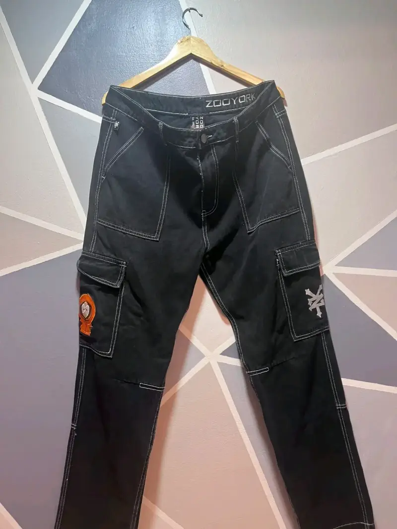 Pantalones cargo negros Zooyork x south park - 6