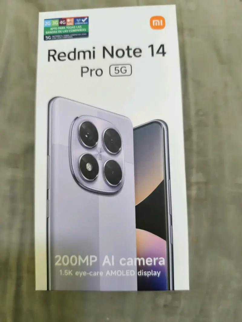 Xiaomi Redmi Note 14 Pro 5G 256GB Negro - 1