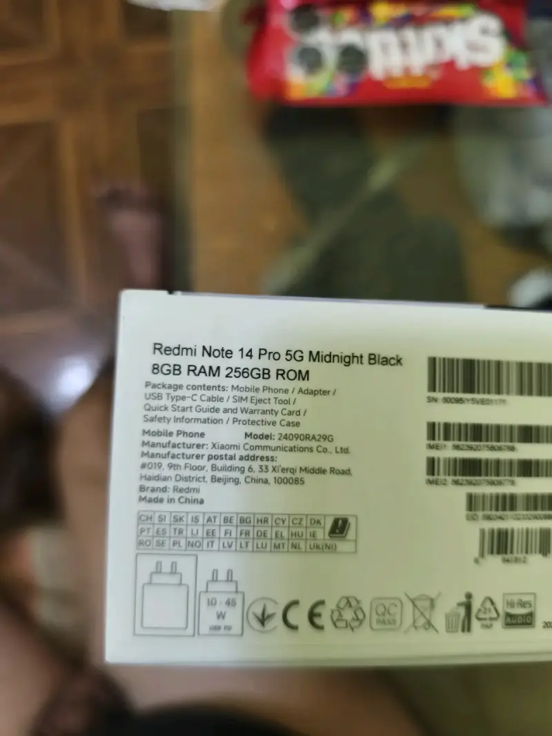 Xiaomi Redmi Note 14 Pro 5G 256GB Negro - 3