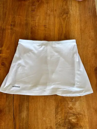 Falda deportiva blanca Artengo para mujer - miniatura 1