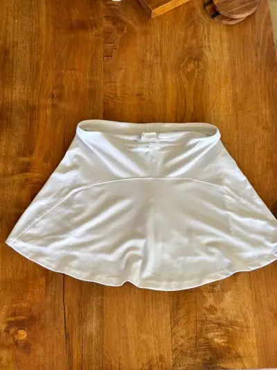 Falda deportiva blanca Artengo para mujer - miniatura 2