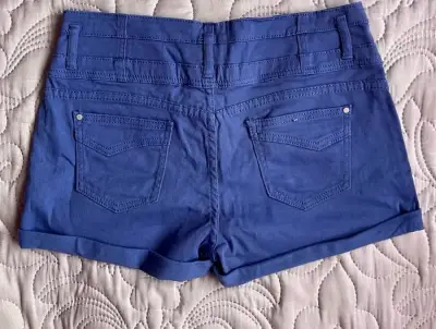 Short azul mujer - miniatura 2