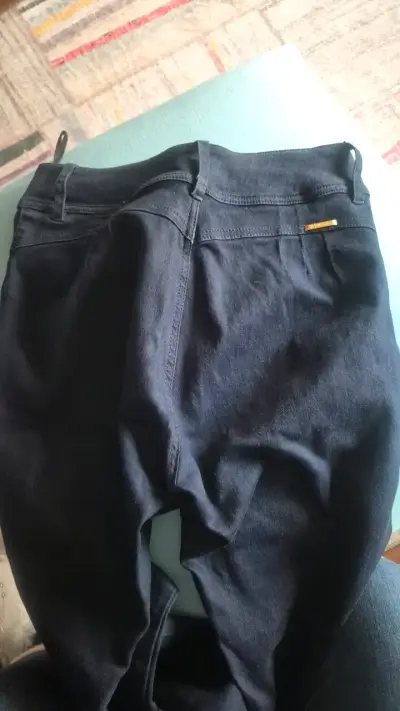 Jeans azul oscuro Studio F con detalles dorados - miniatura 6