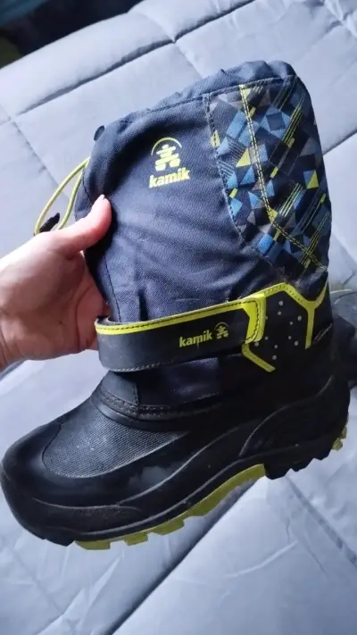 Botas de nieve Kamik impermeables para niños - miniatura 1