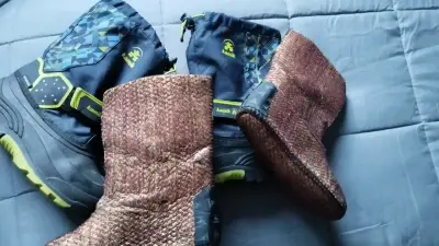 Botas de nieve Kamik impermeables para niños - miniatura 2