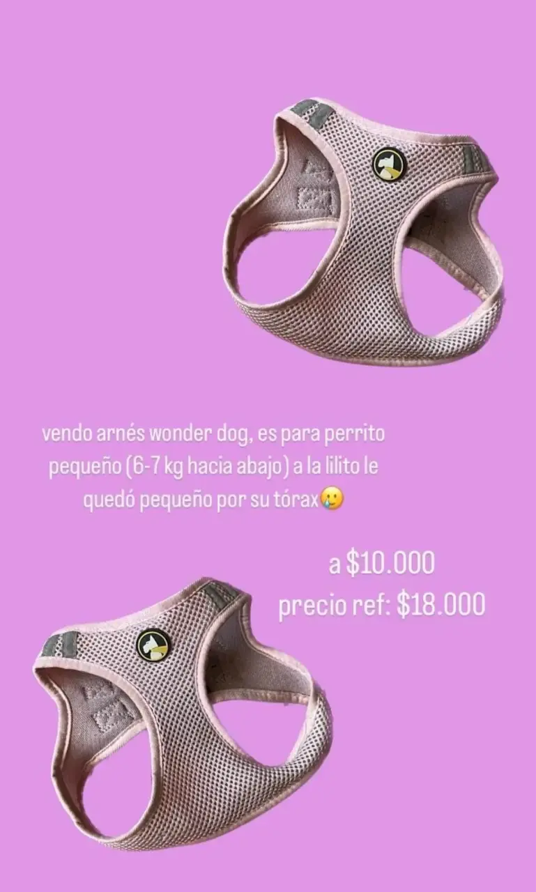 Arnés para perro pequeño Wonder Dog