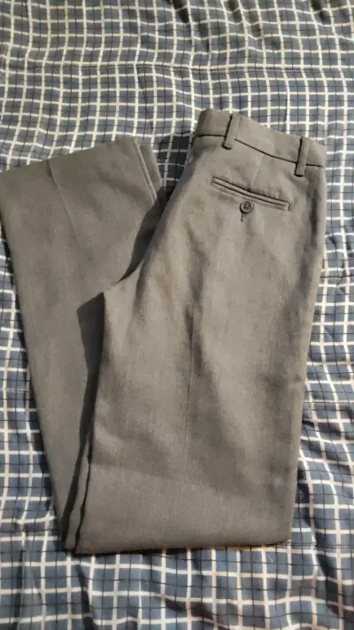 Pantalones de colegio grises Boulevard - miniatura 2