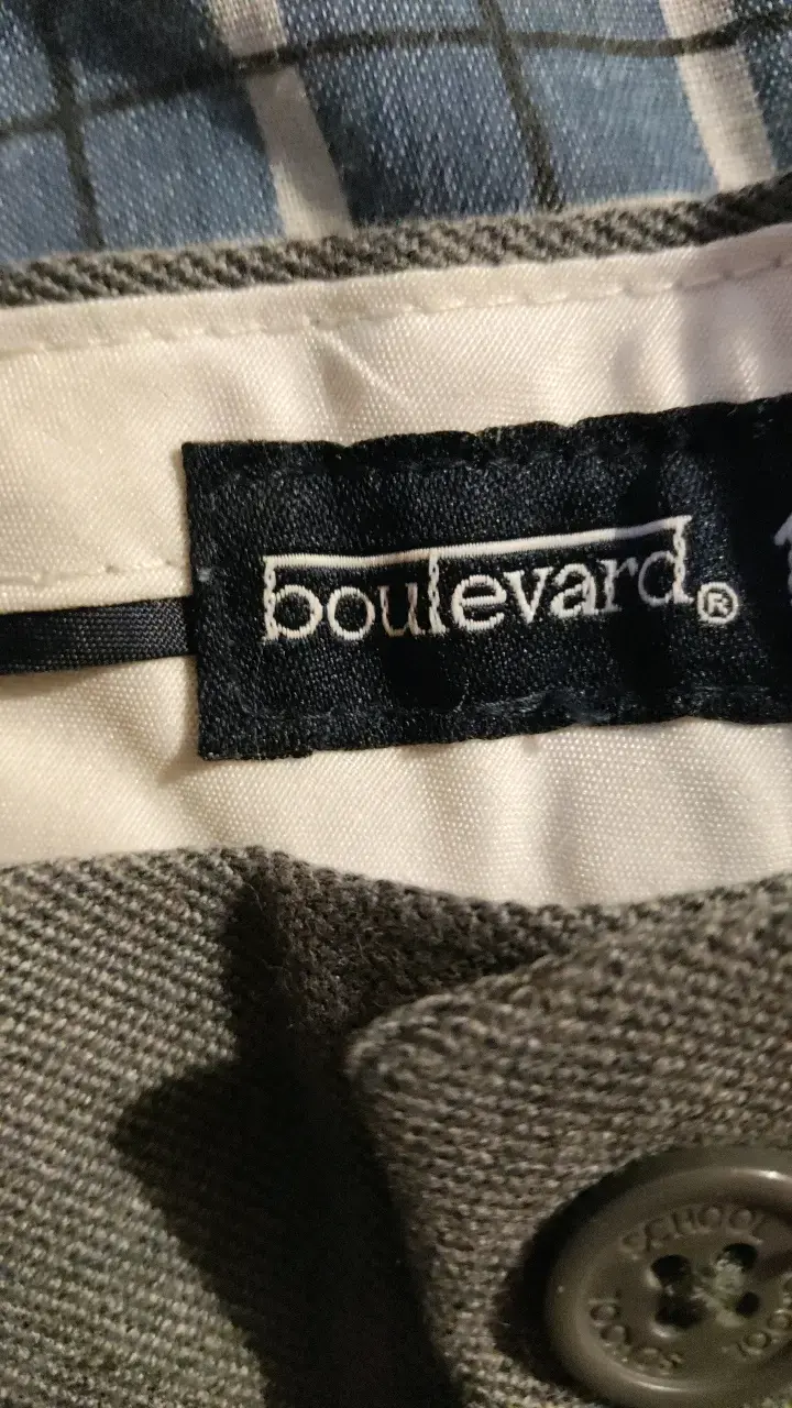 Pantalones de colegio grises Boulevard - 4