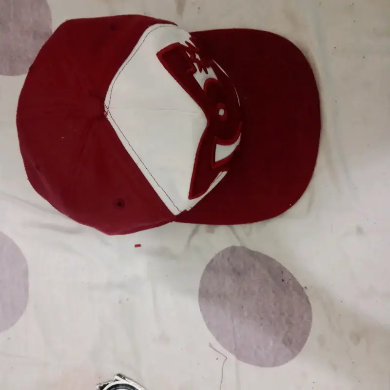 Gorra DC Bordó y Blanca con Logo Grande - 2