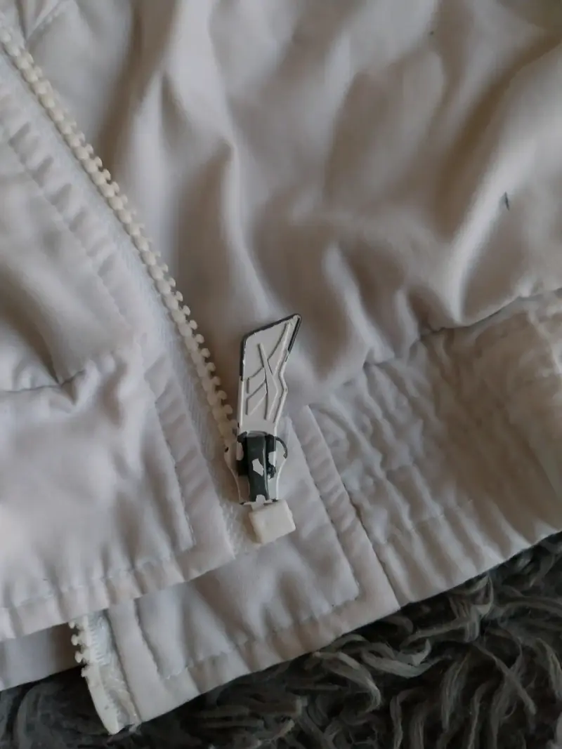 Chaqueta deportiva blanca Reebok vintage - 4