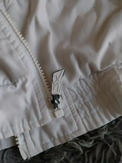 Chaqueta deportiva blanca Reebok vintage - miniatura 4
