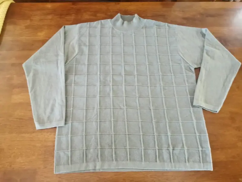 Suéter Gris Cuello Alto Claiborne XXL - 2