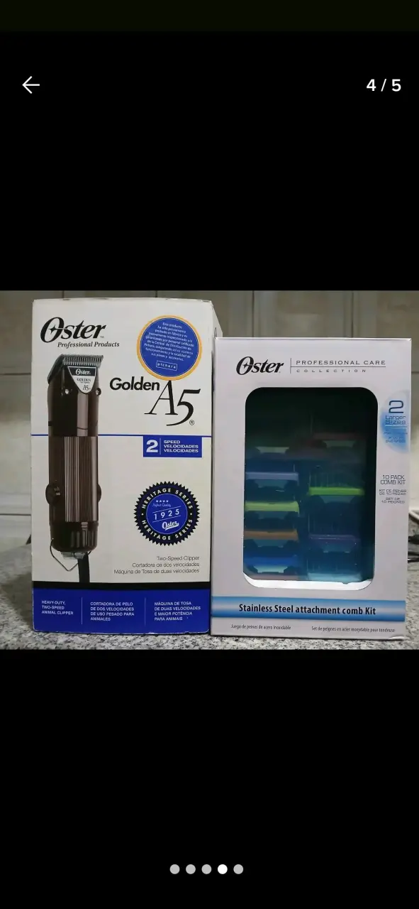 Kit de peluquería canina Oster con mesa Groompet - 2