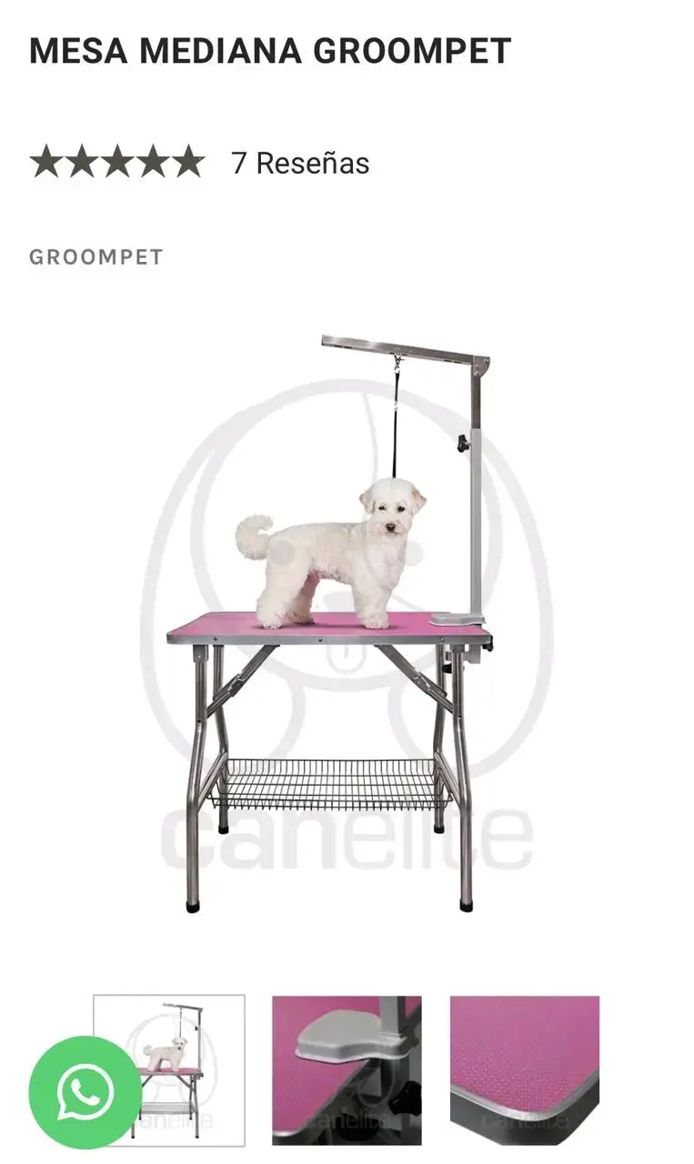 Kit de peluquería canina Oster con mesa Groompet - 4