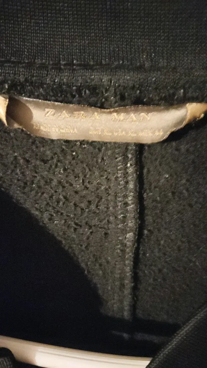 Chaqueta negra para hombre marca zara - 3