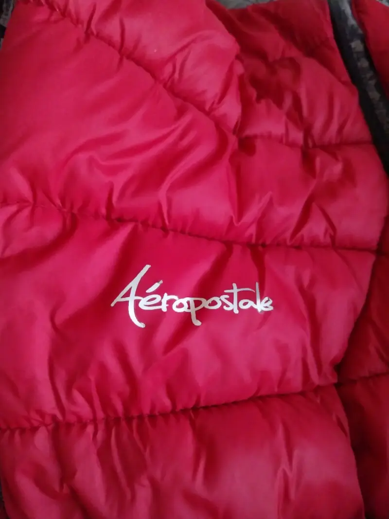 Chaqueta Roja Aéropostale con Capucha - 4