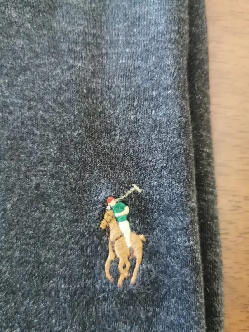Polera XL Polo Ralph Lauren gris oscuro - 2