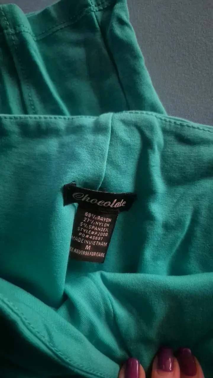 Pantalones deportivos turquesa con detalles negros - 6