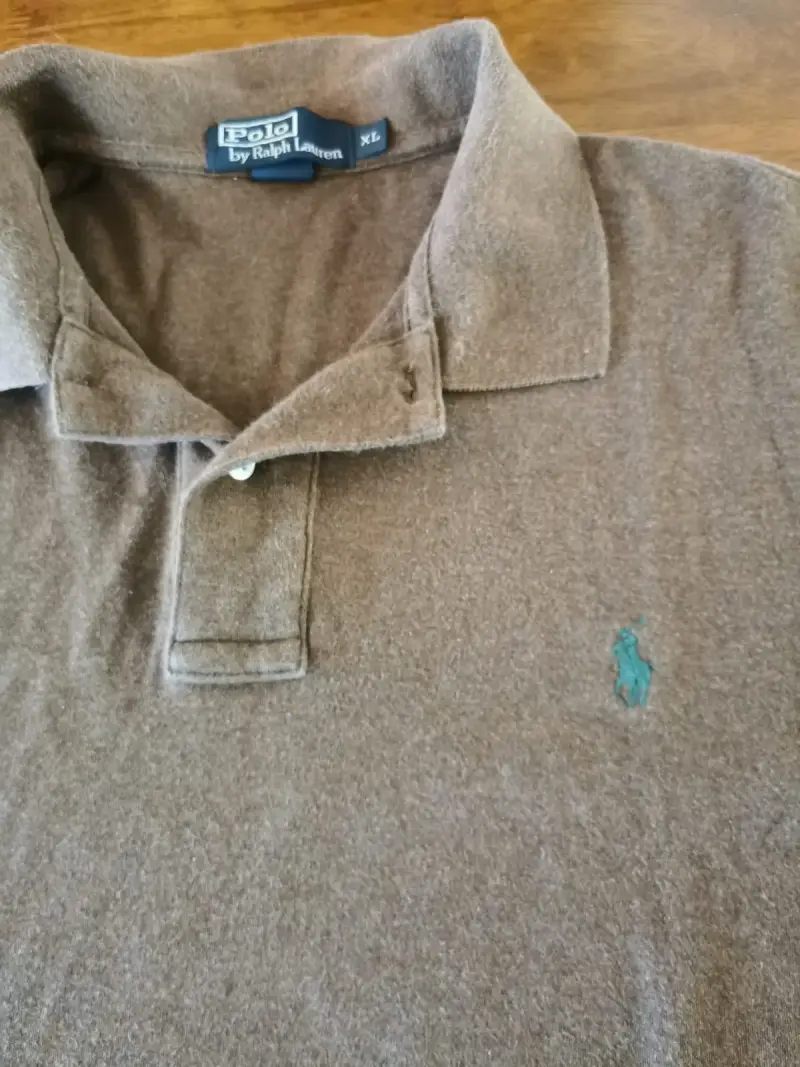 Polera Polo Ralph Lauren Marrón Talla XL - 2