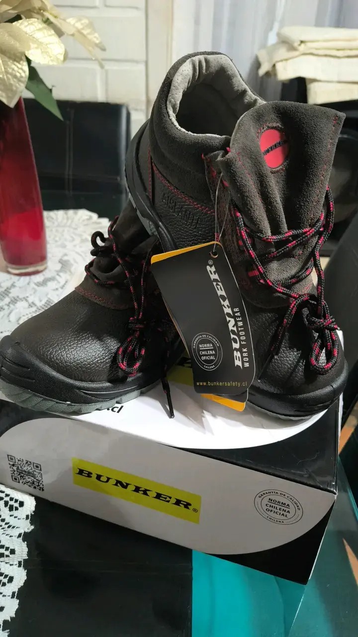 Botas de seguridad Bunker negras con refuerzo - 1