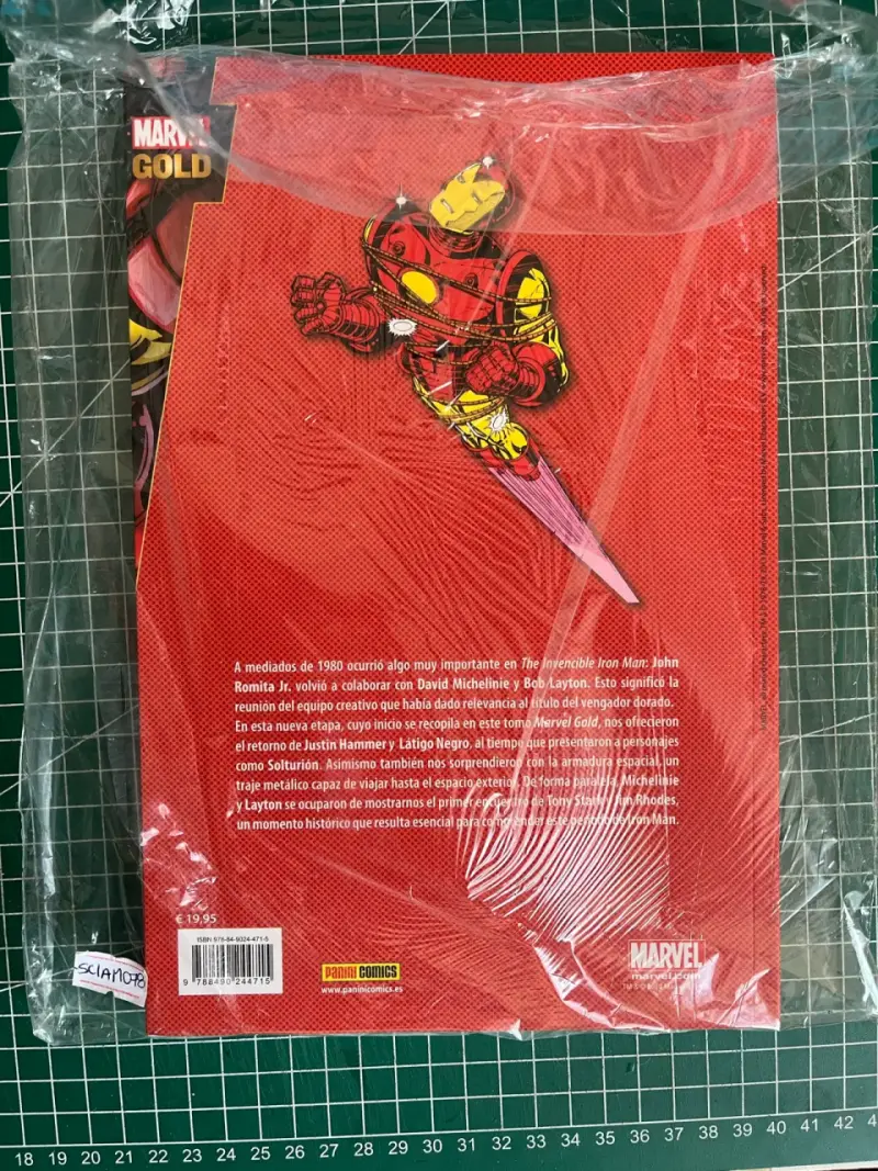 Cómic Iron Man La Caída del Pozo Estelar Marvel Gold - 3