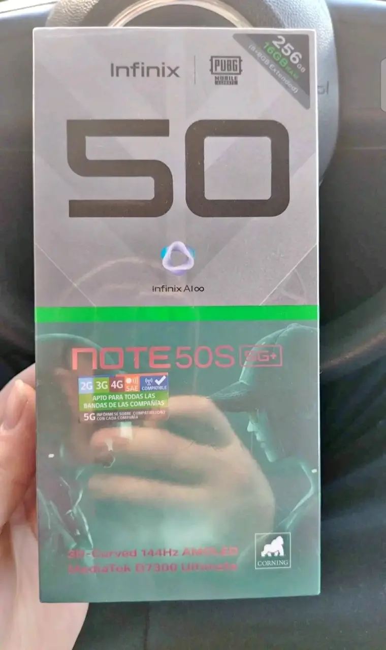 Smartphone Infinix Note 50S 5G+ 256GB - 1