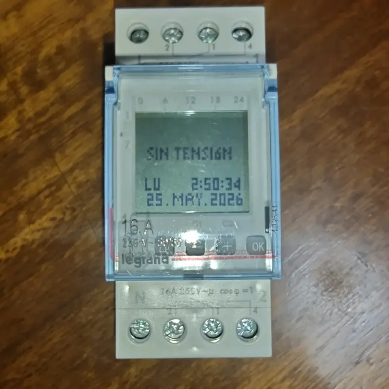Temporizador digital Legrand AlphaRex D22 - 4