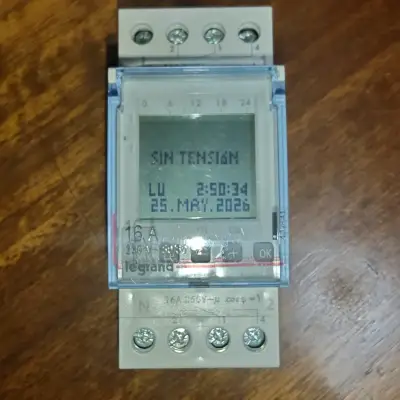 Temporizador digital Legrand AlphaRex D22 - miniatura 4