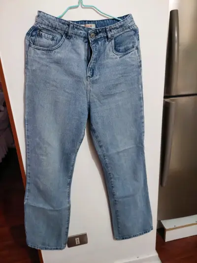 Jeans de mezclilla azul claro Wados RECTO - miniatura 1