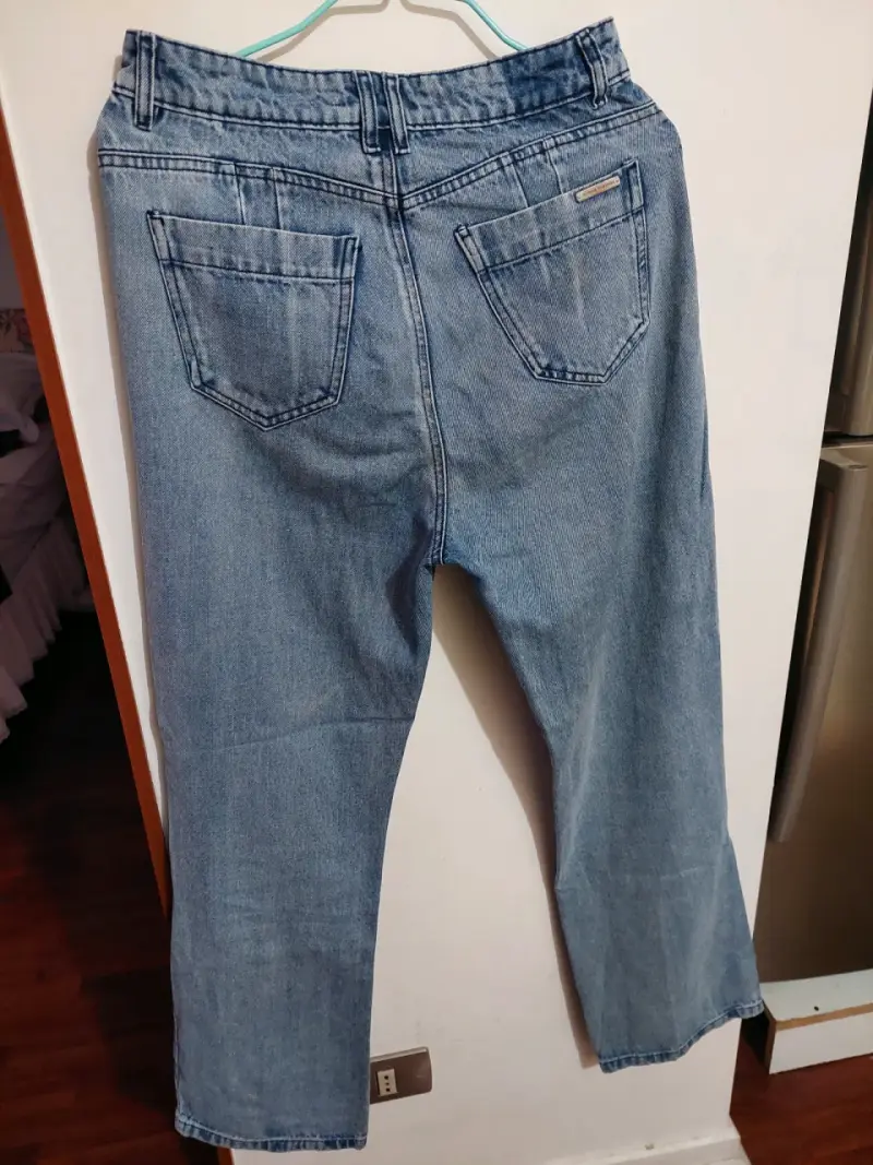 Jeans de mezclilla azul claro Wados RECTO - 5