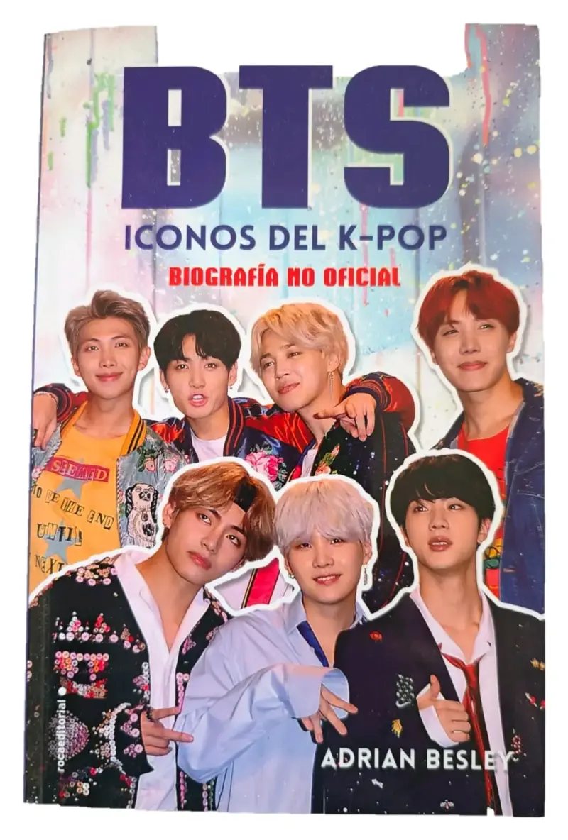 Libro 'BTS: Iconos del K-Pop' Biografía No Oficial