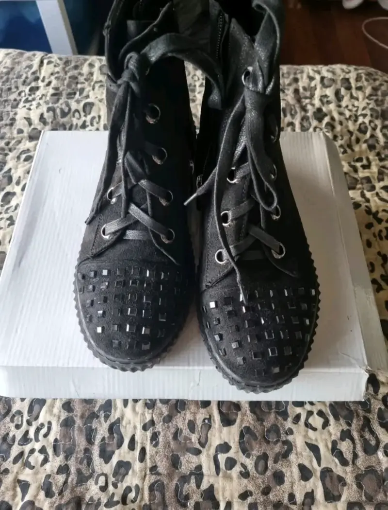 Botines Negros de Mujer Police Talla 36 - 1