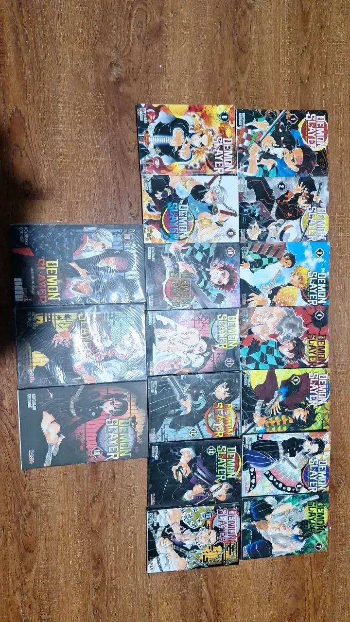 Colección de mangas Demon Slayer 1-13,15-18 - 1