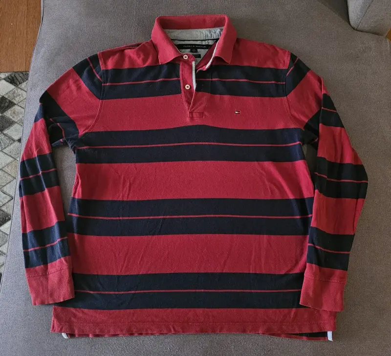 Polera Tommy Hilfiger Manga Larga - 1