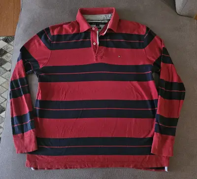Polera Tommy Hilfiger Manga Larga - miniatura 1