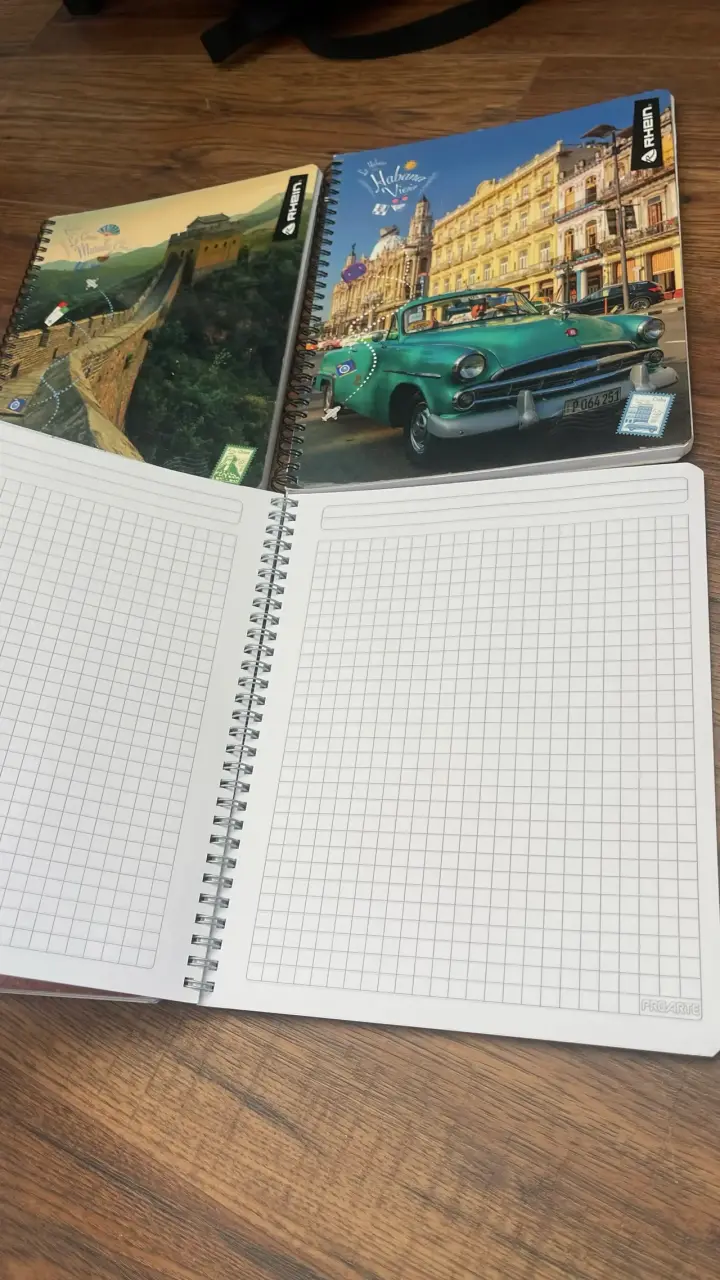 Set de Cuadernos Universitarios con Diseño Variado - 2