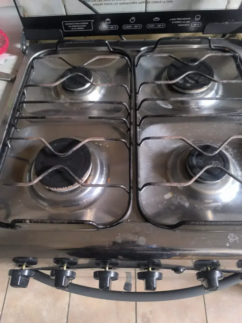 Cocina a gas Mademsa con horno y 4 quemadores - 2