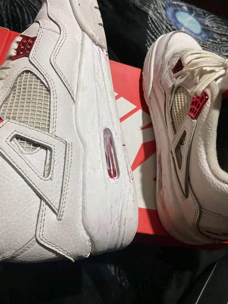 Zapatillas jordan deportivas blancas con detalles - 2