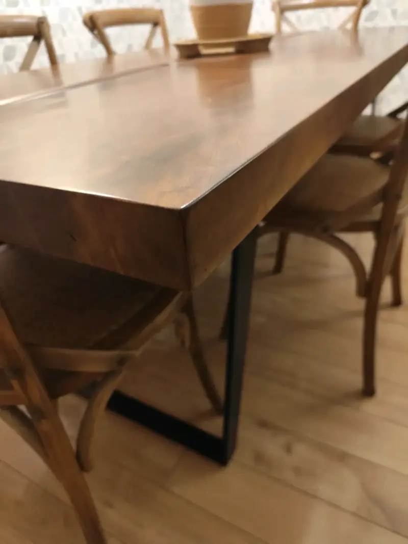Mesa de comedor madera de acacia (sin sillas) - 2