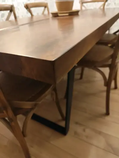Mesa de comedor madera de acacia (sin sillas) - miniatura 2
