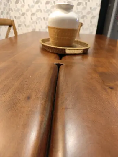 Mesa de comedor madera de acacia (sin sillas) - miniatura 3