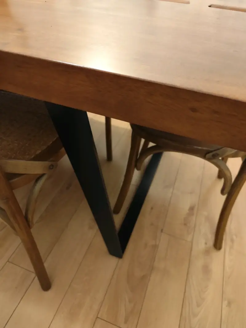 Mesa de comedor madera de acacia (sin sillas) - 5
