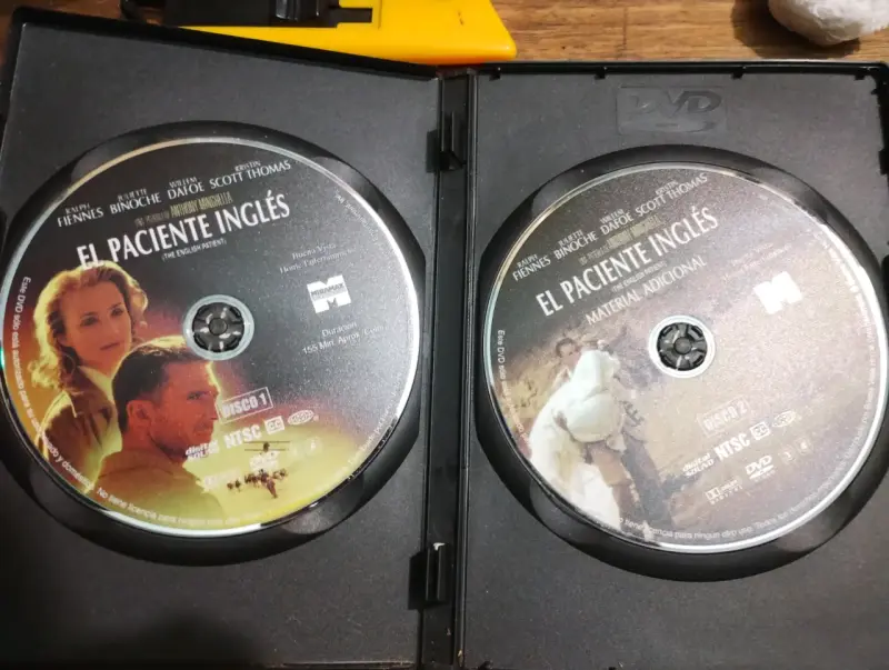 DVD El Paciente Inglés Edición de Colección - 2