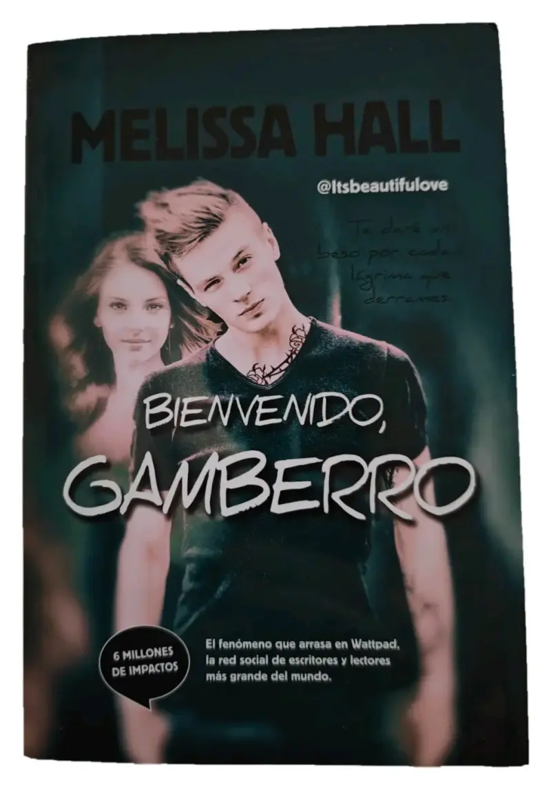 Libro 'Bienvenido, Gamberro' de Melissa Hall