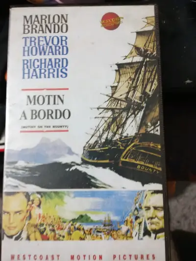 VHS Motín a Bordo con Marlon Brando - miniatura 1