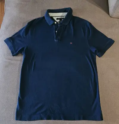 Polera Polo Azul Marino Tommy Hilfiger de hombre - miniatura 1