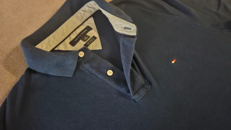 Polera Polo Azul Marino Tommy Hilfiger de hombre - 3