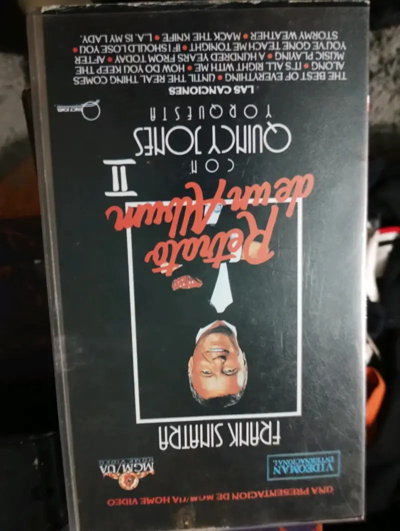 VHS Frank Sinatra Con Quincy Jones II - 1