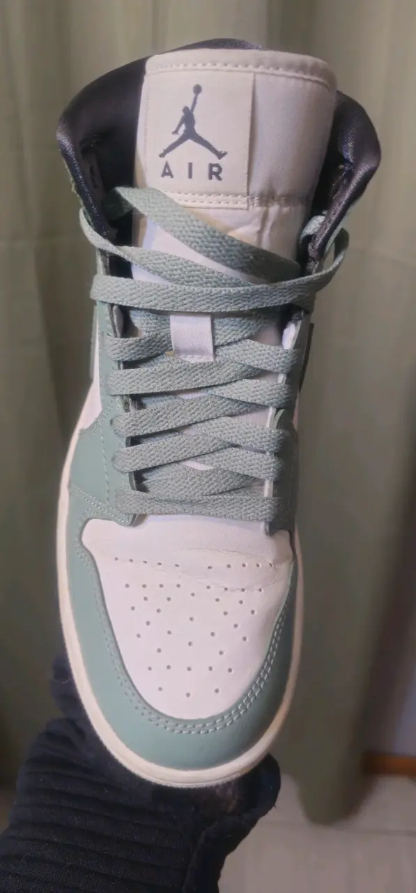 Zapatillas Air Jordan 1 Mid smoke jade - 2