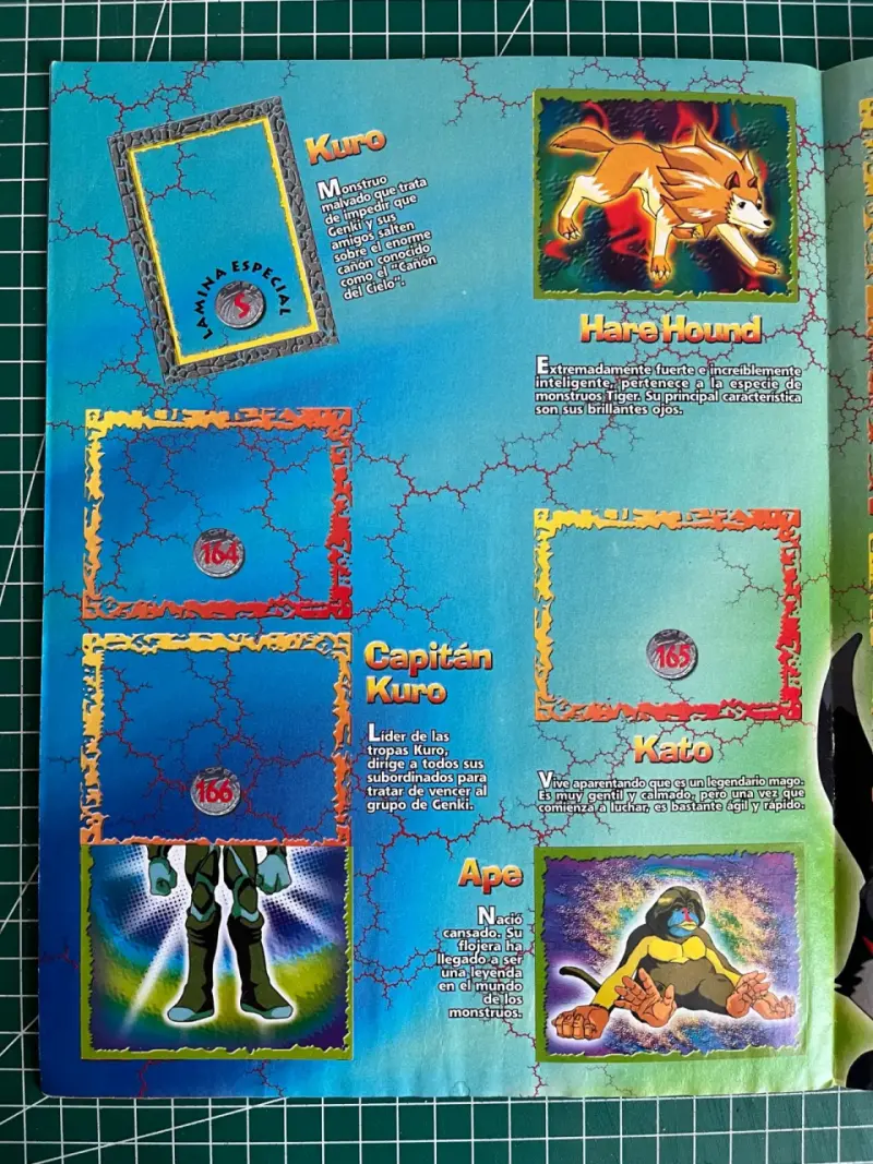 Álbum Monster Rancher con póster gratis - 4